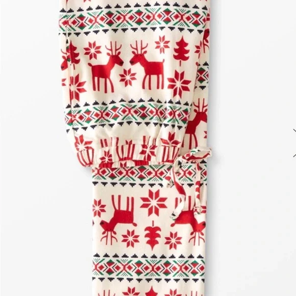 Like New Hanna Andersson Adult unisex reindeer pajamas - Picture 3 of 6